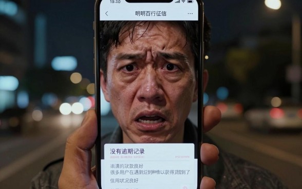 百行征信没有逾期但是不下款，胪列五个凭身份证借款的软件