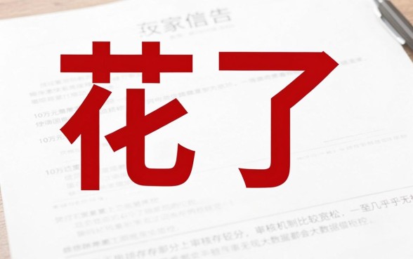 征信黑花了怎么搞到10万，深入剖析5个无视一切下款的平台