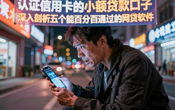 认证信用卡的小额贷款口子，深入剖析五个能百分百通过的网贷软件