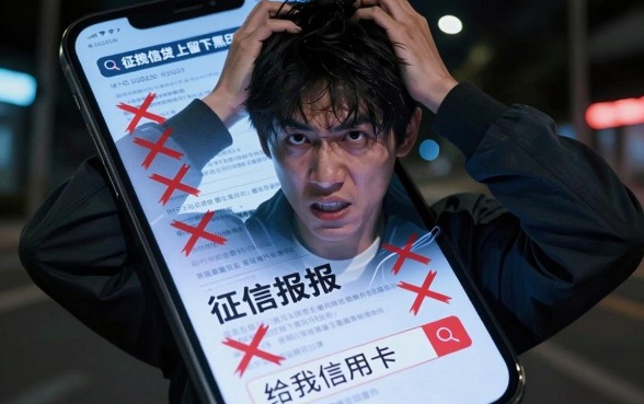 给我征信弄黑花了怎么办,深入剖析五个无视一切下款的平台