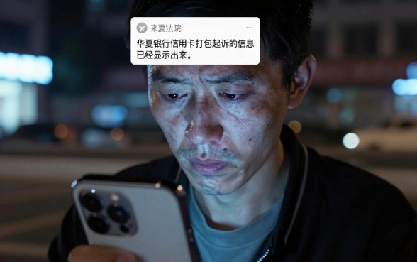 华夏银行信用卡打包起诉，罗列五个不看负债的长期网贷app