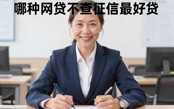 那种网贷不查征信最好贷，汇整5个闪电审批的软件
