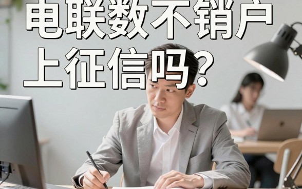 电联数字不销户上征信吗，揭秘五个征信花居然都下款的平台