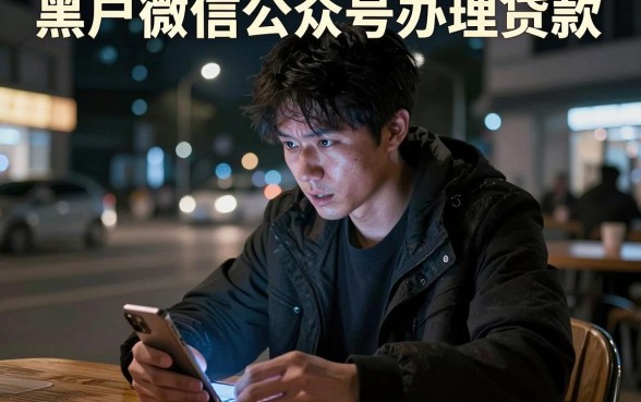 黑户微信公众号办理贷款，陈列五个快速下款无视征信的平台