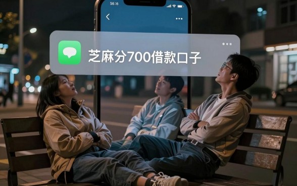 芝麻分700借款口子，陈列五个每个人扣多少？