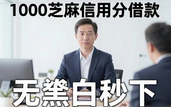 1000芝麻信用分借款，详尽说明五个无视黑白100%秒下网贷平台