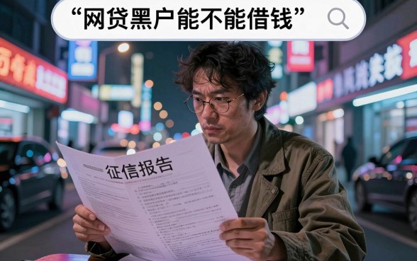 网贷黑户还能借网贷嘛，筛选5个看银行流水的网贷软件