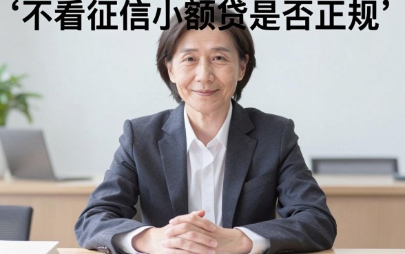 不看征信的小额贷正规吗，汇总五个18岁必下款的网贷app