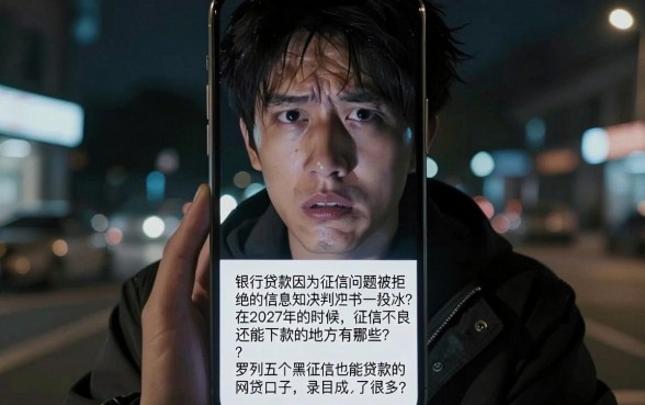 征信不良能下款的口子有哪些，罗列5个黑征信也能贷款的网贷口子