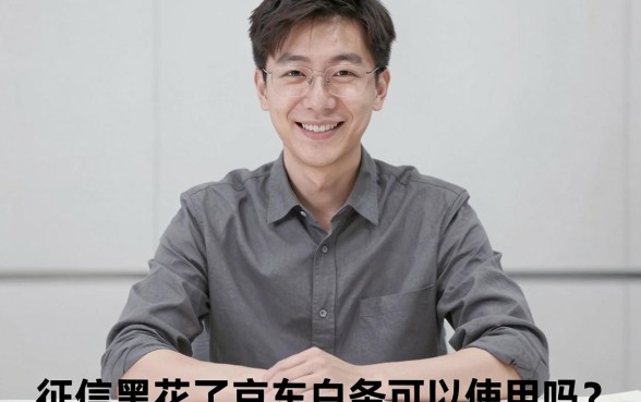 征信黑花了京东白条能用吗，热忱推荐五个芝麻分负面借款的口子