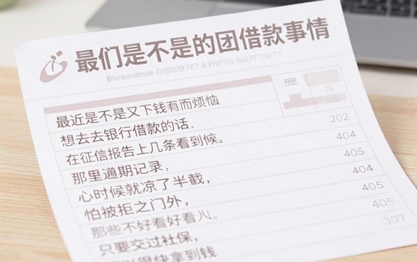 有社保3分钟下款口子，陈列五个逾期必下款的口子
