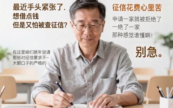 征信花 能下的大额口子,整理五个不看征信的借钱app
