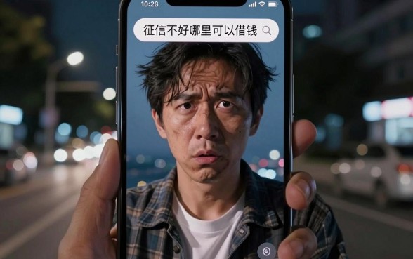 征信不好哪里可以借钱，陈列5个分期有额度的网贷软件