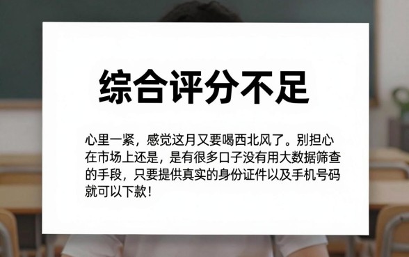不查综合评分的贷款app,详细阐述5个大额无视一切还款的平台