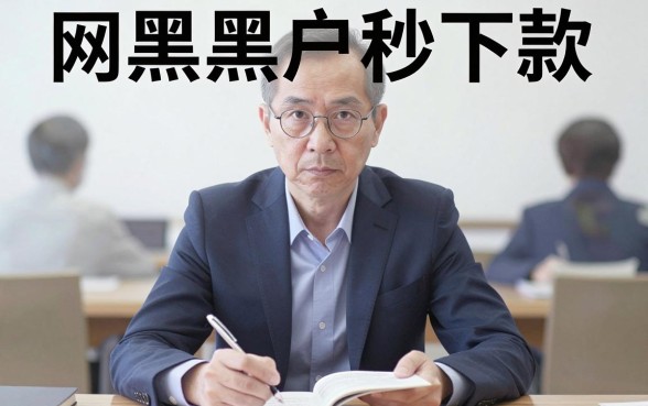 网黑黑户秒下款的口子，归纳5个黑户可以做大额贷款平台