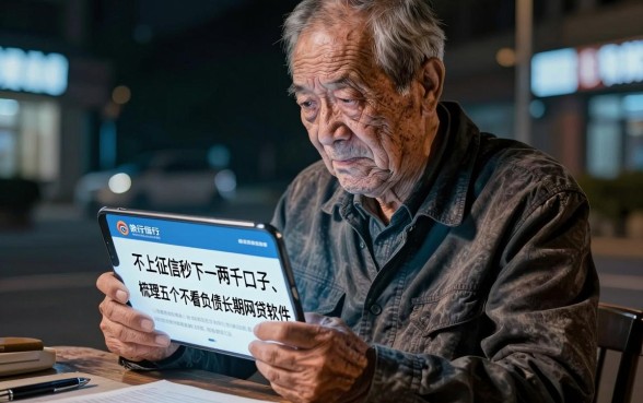 不上征信秒下一两千的口子，梳理5个不看负债的长期网贷软件