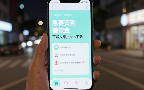 下载太享贷app下载,揭秘五个20岁借钱不求征信速借口子