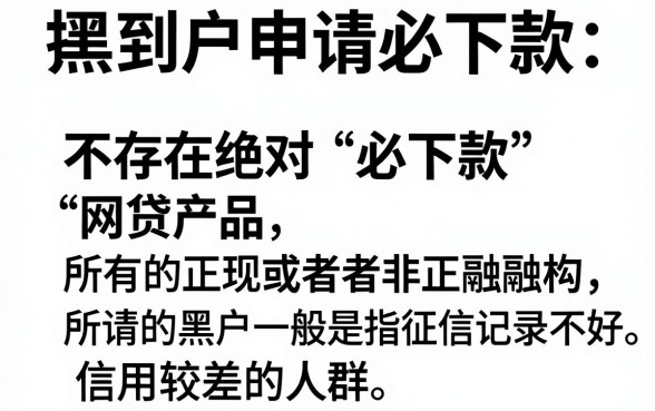 黑户申请必下款的网贷有哪些，细致阐述5个利息低的网贷软件