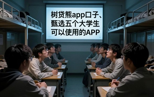 树贷熊app口子，甄选五个大学生可以使用的app