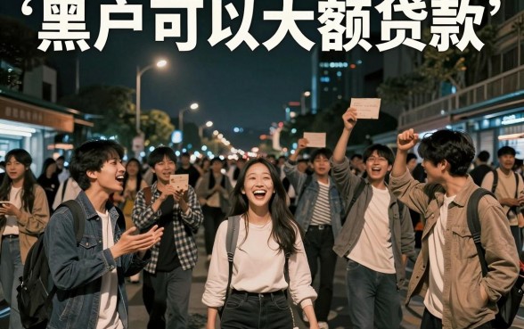 黑户可以大额贷款的口子，归集5个不看征信负债的网贷百分百下款app