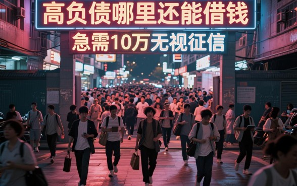 负债怎么贷款10万一年，鼎力推荐5个不看征信网贷平台放款快的app