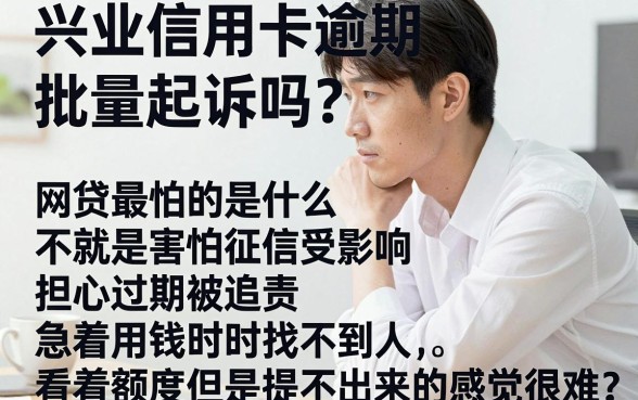 兴业信用卡逾期批量起诉吗,胪列5个审贷口子审核加快的app