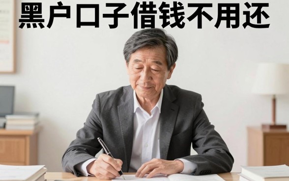 黑户口子借钱不用还吗，详尽说明五个20岁借钱不求征信速借软件