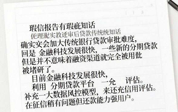 征信莫有问题贷款容易吗，概括五个高能分期贷款app新秀