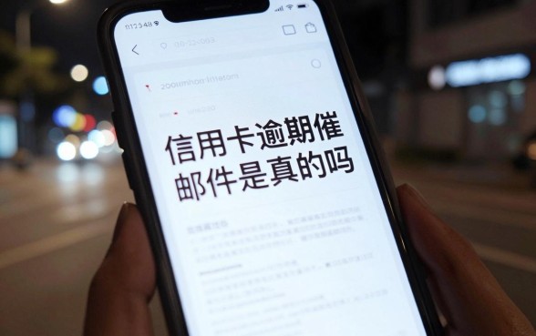 信用卡逾期催收邮件是真的吗，揭秘五个无视黑白无视征信申请就下款的app