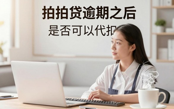 拍拍贷逾期还能代扣么，概览五个5000块贷款秒下平台