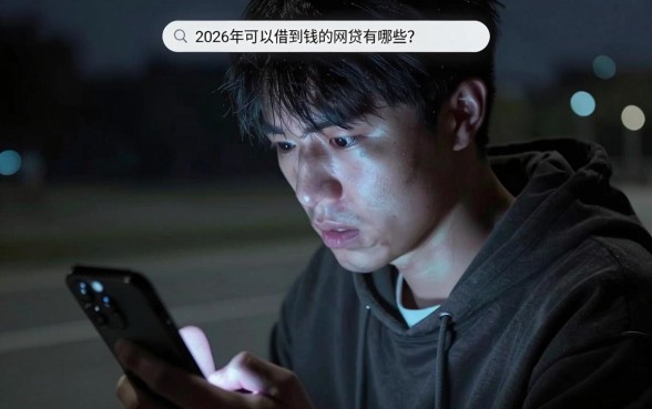 绝对能借到钱的网贷2026，归集五个无视风控8000必下口子