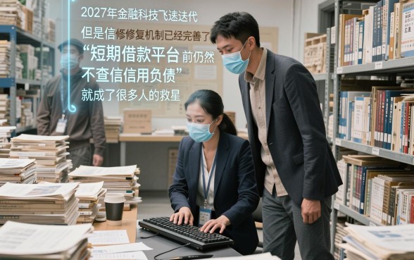 短期借款平台不查征信负债，胪列五个芝麻分负面借款的口子