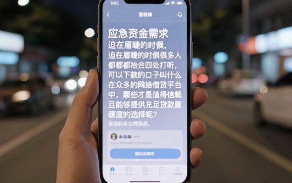 来几个能下款的口子叫什么,汇整5个APP容易借款1万块的口子