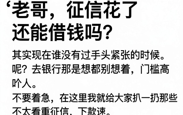 有没能下款的口子，筛选5个借款申请快的平台