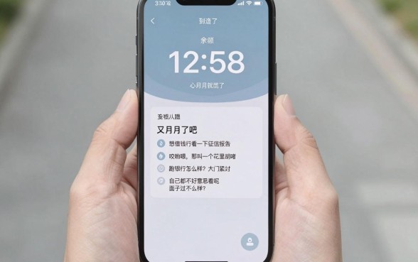 秒下的小口子晚上，理出五个征信花居然都下款了的软件
