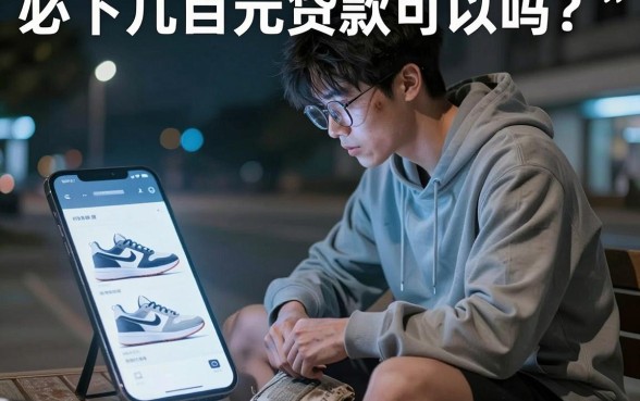必下几百的贷款能下款吗，概括五个借钱平台不看综合评估的口子