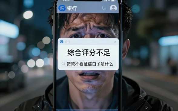 贷款不看征信的口子是什么,筛选5个无视综合评分不足的网贷