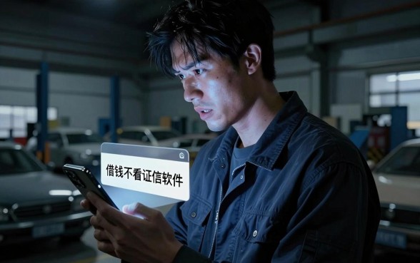 借钱不看证信软件，整合五个网贷无视不查征信app