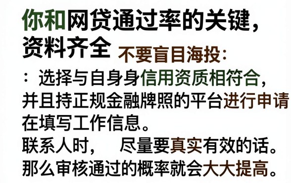怎么借网贷通过率高点的钱呢,胪列5个分期有额度的网贷软件