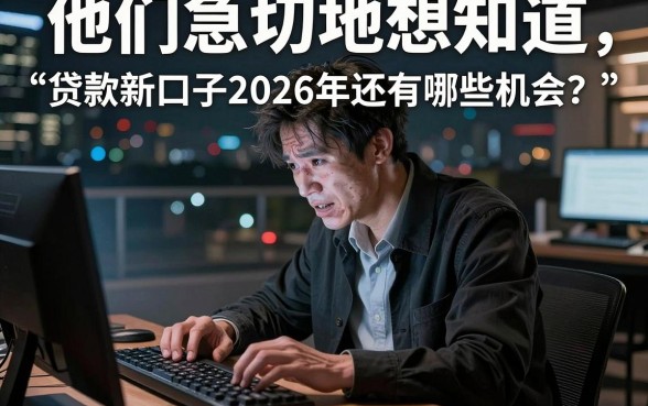 贷款新口子2026,详细阐述5个网贷黑户必过口子