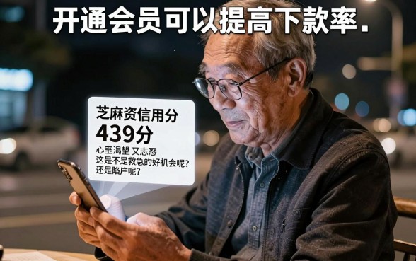 买会员就下款的口子吗,条列5个芝麻信用439分下款的口子