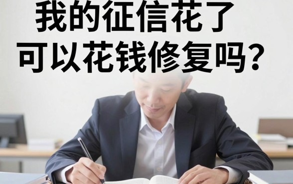 征信花了可以花钱恢复吗,条列五个芝麻借款实时到账速借口子