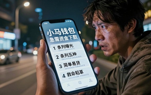 小马钱包下款步骤图曝光，条列5个简单容易贷款软件