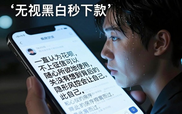 花呗不上征信影响购房吗，整理五个无视黑白100%秒下网贷