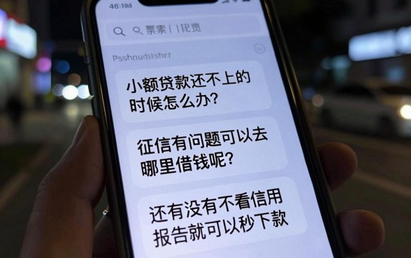 小额贷款还不上怎么办,陈列5个征信花居然都下款了的平台