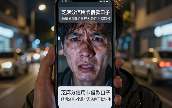 芝麻分信用卡借款口子，倾情分享5个黑户无条件下款的软件