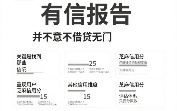 征信不过关怎样才能贷款成功，详细阐述5个芝麻信用可以借钱的软件
