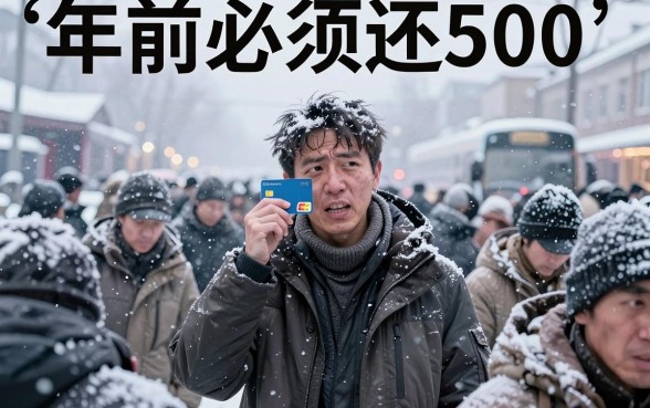 信用卡催收让年前还500，规整五个综合评分不足有负债都能下款软件