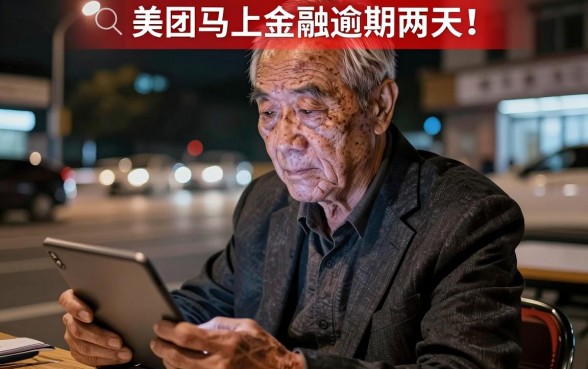 美团马上金融逾期两天还款,归纳5个黑户可快速办理小额贷款业务的app