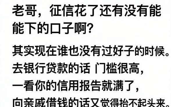 还有没有能下的口子,归纳5个网贷无视不查征信软件